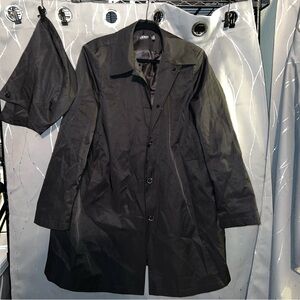 Ralph Lauren Black Rain Coat